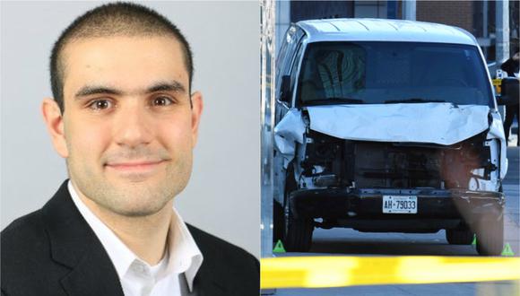 Alek Minassian fue imputado con diez cargos de asesinato premeditado y otros trece de intento de asesinato por el atropello masivo que este lunes causó 10 muertos y 15 heridos en Toronto. (Foto: LinkedIn | Reuters/Saul Porto)
