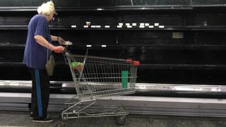 Supermercados vacíos en Venezuela tras baja de precios obligada [FOTOS]