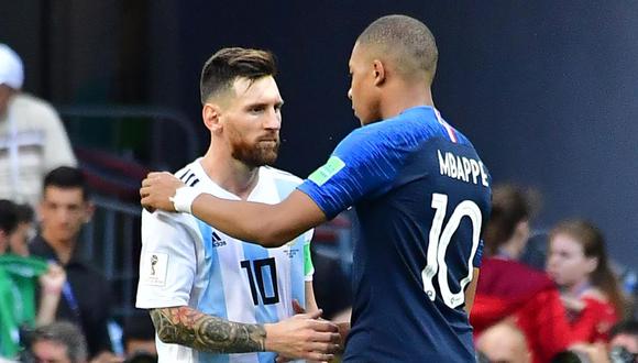Lionel Messi y Kylian Mbappé volverán a enfrentarse en la final de Qatar 2022. (Foto: AFP)