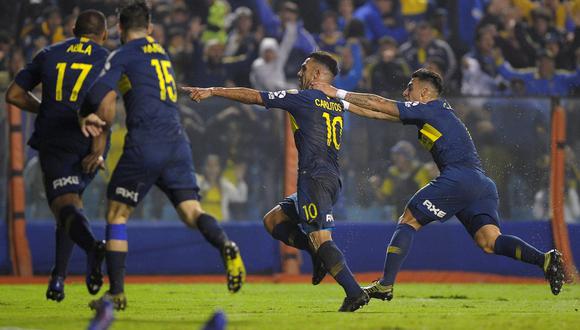 Boca ganó 2-1 a Paranaense con golazo de Tevez y clasificó primero en la Copa Libertadores. (Foto: Reuters)