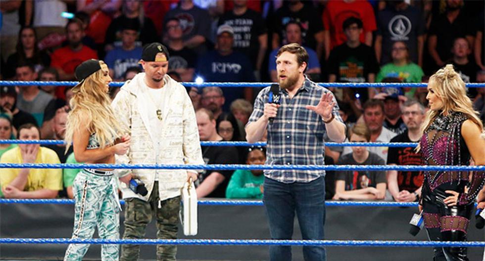 Daniel Bryan, gerente general de SmackDown, tomó una polémica decisión tras el resultado de la primera pelea femenina tipo Money in The Bank, la cual ganó Carmella. (Foto: WWE)
