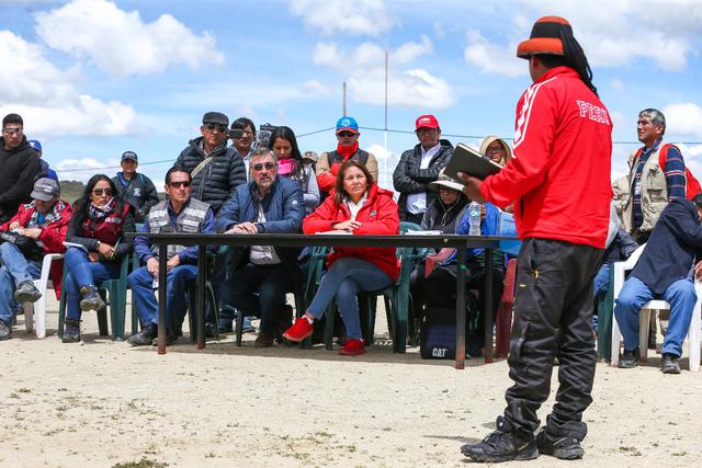 Las Bambas: minera podrá volver a transitar por Yavi Yavi tras 68 días de interrupción. (Foto: Midis)