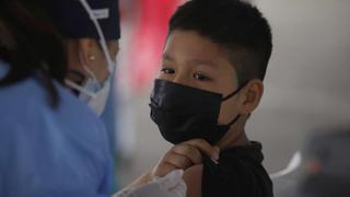Minsa: más de 210.000 niños de 5 a 11 años ya fueron vacunados contra el COVID-19 en cinco días