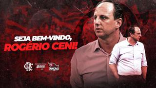 Rogerio Ceni fue anunciado oficialmente como el nuevo entrenador de Flamengo
