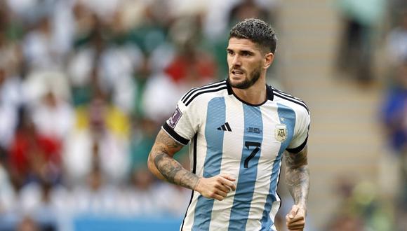 Rodrigo De Paul envió un mensaje de calma a pocos días del Argentina vs. Países Bajos. (Foto: Agencias)