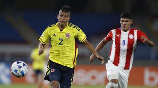 Marcador de la Selección Colombia - Paraguay por Sudamericano 2023