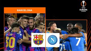 Barcelona vs. Napoli se enfrentarán por los dieciseisavos de Europa League 2021: fecha, hora y canales TV