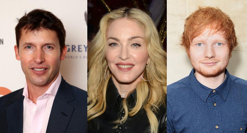 Madonna y Ed Sheeran se unirán a otros artistas para disco tributo. (Foto: Getty Images)