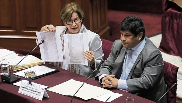 Villarán aseguró que tenía 120 indagaciones fiscales, pero que el 70% de estas ya fueron archivadas. (Foto: Anthony Niño de Guzmán)
