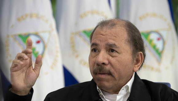 Fotografía de archivo del 3 de septiembre de 2018 que muestra al presidente de Nicaragua, Daniel Ortega, durante una entrevista con EFE en Managua. (EFE/ Jorge Torres ARCHIVO).