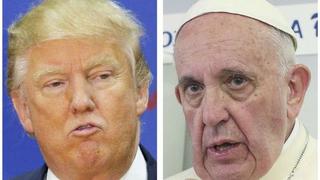 Trump al Papa: Deseará que yo sea presidente cuando ataque EI