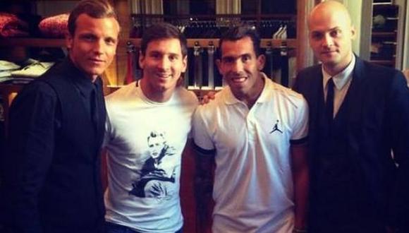 ¿Messi y Carlos Tévez hicieron las paces? Se vieron en Milan