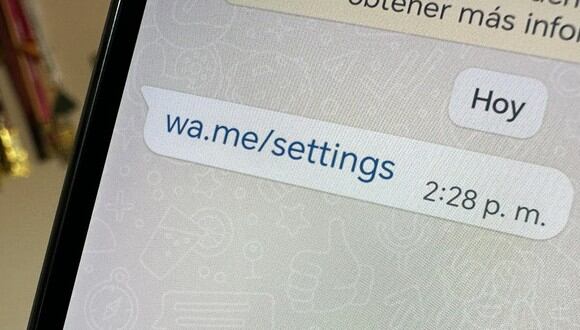 Si te enviaron el enlace "wa.me/settings", conoce aquí qué significa realmente en WhatsApp. (Foto: MAG - Rommel Yupanqui)
