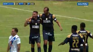 Hernán Barcos marcó de cabeza el 1-0 de Alianza Lima sobre Alianza Atlético | VIDEO