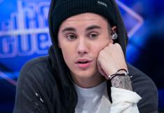 ¿Es malo en matemáticas? Justin Bieber necesita sus dedos para contar | VIDEO