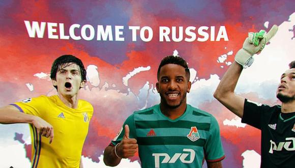 Jefferson Farfán y los extranjeros más importantes de la Premier League de Rusia protagonizan este material audiovisual que presenta al país que albergará la Copa del Mundo 2018. (Foto: captura de pantalla)