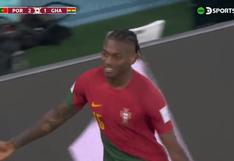 Goles de Portugal en dos minutos: Joao Félix y Rafael Leao ponen el 3-1 sobre Ghana | VIDEO