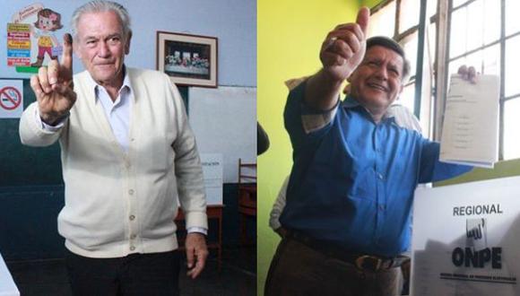 Trujillo: Acuña y Murgia acudieron a emitir su voto