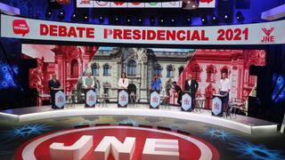 Debate Presidencial del JNE: los candidatos exhiben sus ideas y debilidades