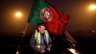 Portugal: protesta de los "chalecos amarillos" empieza con poca incidencia
