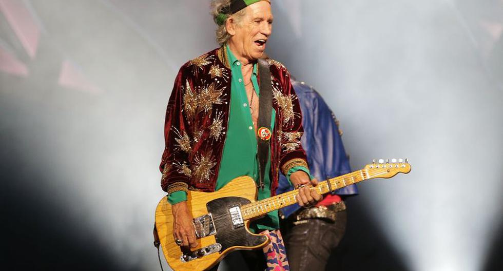 Keith Richards de los Rolling Stones. (Foto: Mark Metcalfe/Getty Images)