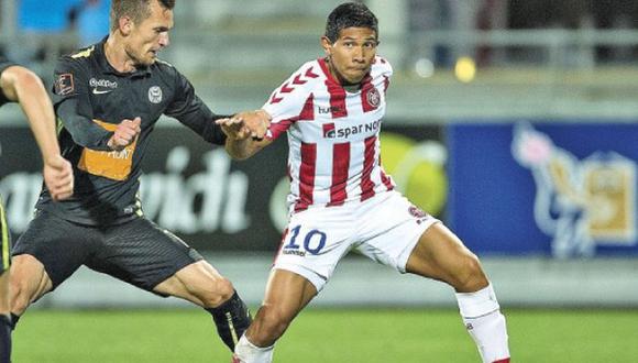 El volante de la selección peruana, Edison Flores, anotó en la goleada por 5-0 del equipo B del Aalborg de Dinamarca (Foto: agencias)