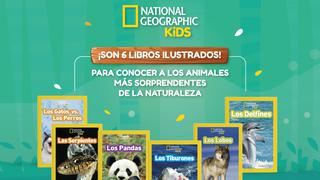 El Comercio lanza promoción imperdible para libros de Nat Geo Kids sobre fascinantes animales