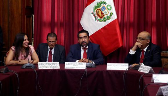 "La reforma del sistema de justicia pasa necesariamente por la opinión calificada de la Comisión de Justicia", reclamó el legislador de Peruanos por el Kambio. (Foto: Congreso)