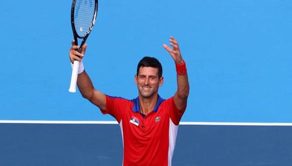 Djokovic venció a Nishikori y luchará por una medalla en Tokio 2020