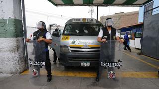 Lima cerró locales usados como paraderos informales de combis