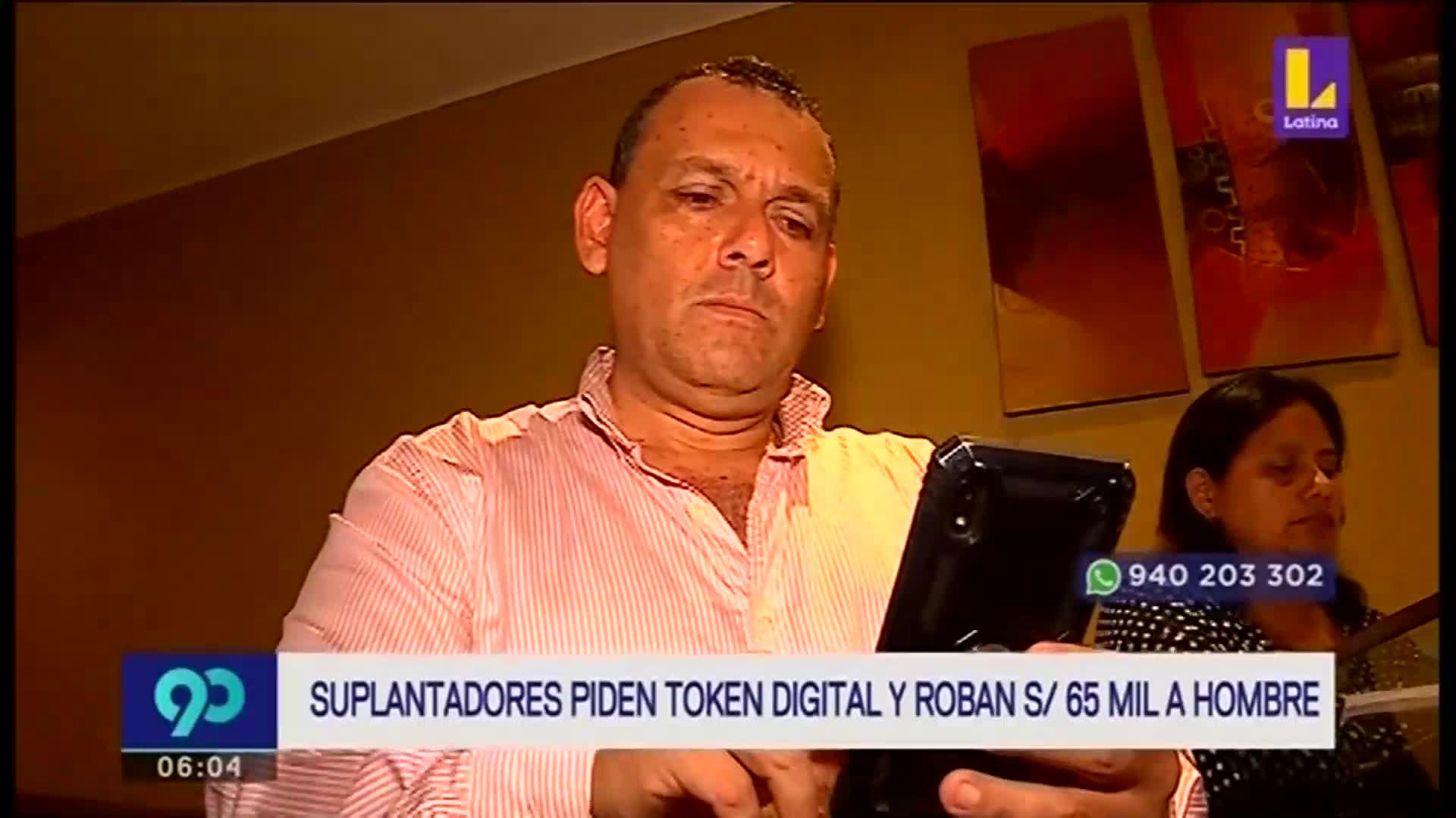 Walter Torres denuncia que ciberdelincuentes vaciaron US$20 mil de su cuenta bancaria. (Foto captura: Latina)