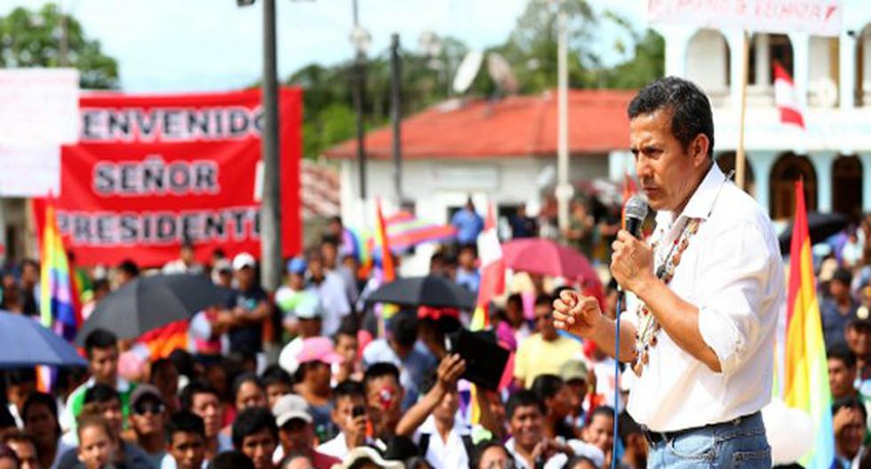 Ollanta Humala le hace pedido a los candidatos. (Foto: Andina)