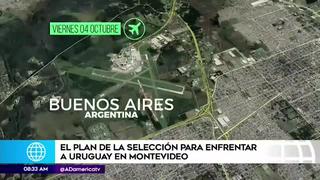 Selección peruana: conoce el itinerario de Perú para enfrentar a Uruguay en Montevideo