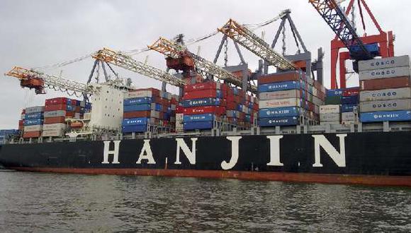 Naviera Hanjin vende sus actividades en Europa y cae en bolsa