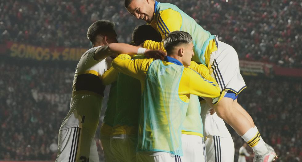 En el estadio Cementerio de los Elefantes, Boca Juniors derrotó 2-1 a Colón de Santa Fe por la fecha 17 de la Liga Profesional de Argentina. (Foto: Boca)