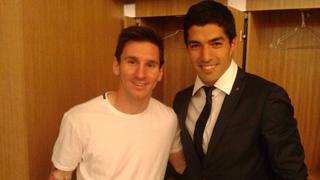 Lionel Messi saludó a Suárez vía Facebook por sus dos goles