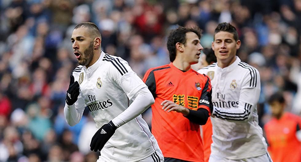 El Real Madrid derrotó a la Real Sociedad por 4-1 en el Santiago Bernabéu. (Foto: Getty Images)