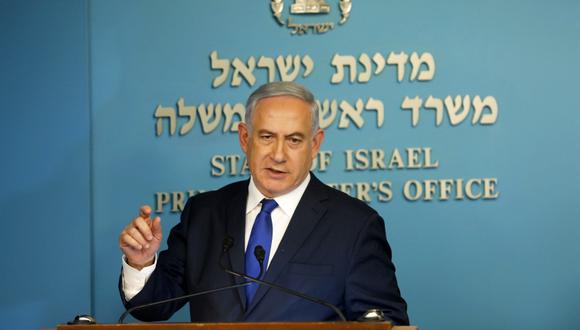 Benjamin Netanyahu, primer ministro de Israel. (Foto: AFP/Menahem Kahana)