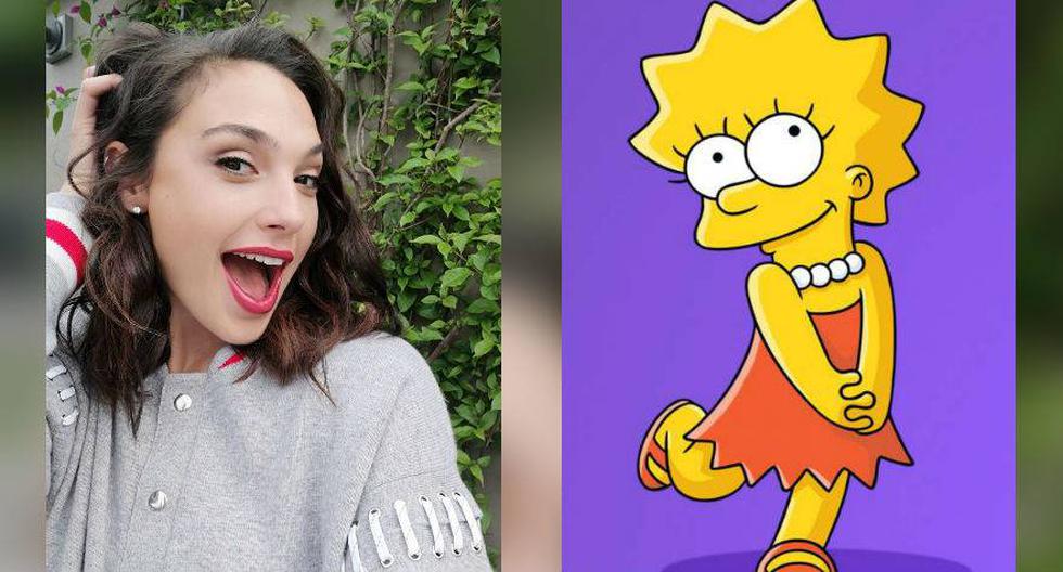 Fue la propia Gal Gadot quien usó su cuenta de Instagram para anunciar que participaría en la temporada 30 de "Los Simpson".  (Foto: FOX)