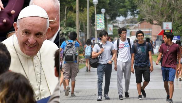 Concurso de becas se realiza a propósito de la próxima visita del papa Francisco a nuestro país. (Foto: AFP / Andina)