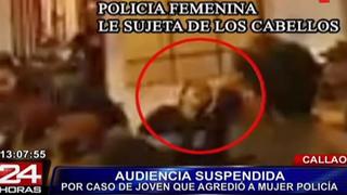 Videos muestran que policía agredió a joven recluida en penal