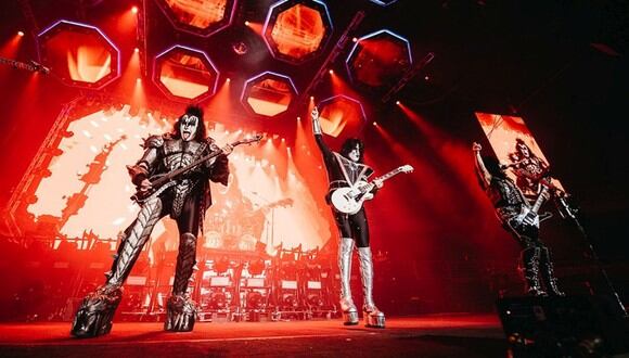 Kiss ofreció en el Movistar Arena de Chile el primer concierto de su gira de despedida por Latinoamérica. (Foto: Difusión)