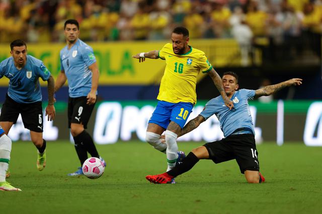 Brasil venció a Uruguay por las Eliminatorias Qatar 2022 | Foto: AP/AFP/Reuters