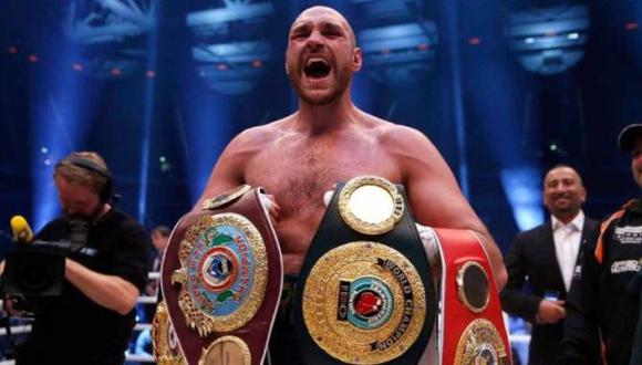 Twitter: boxeador Tyson Fury anuncia su regreso