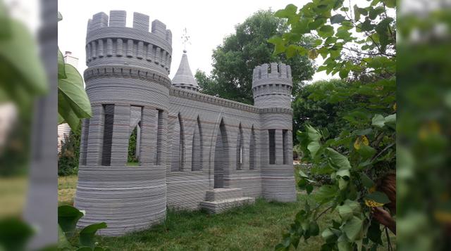 Este castillo de concreto impreso en 3D puede ser habitado - 4