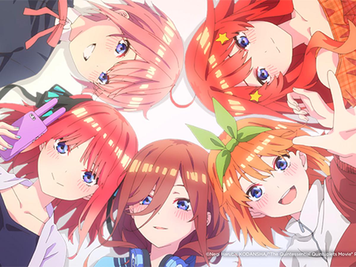 Go-toubun no hanayome, capítulo 1 online cuándo dónde y cómo ver el estreno  del anime en Crunchyroll, Animes