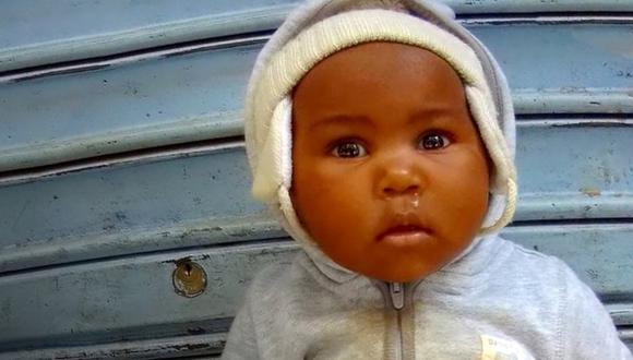 Una niña de cinco meses que fue supuestmente robada en Nairobi. (BBC).