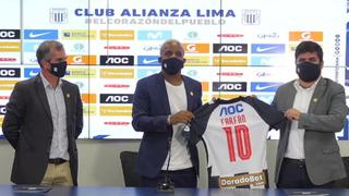 Jefferson Farfán: ¿Qué dijo en su presentación como nuevo jugador de Alianza Lima?