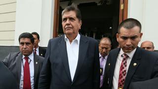 Alan García cree que hubo “error de los ministros en el audio”