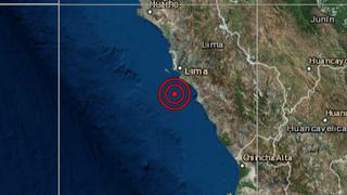 Callao: sismo de magnitud 3,5 se reportó esta madrugada, señala IGP